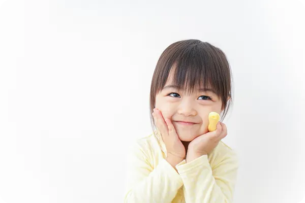お子様の歯の予防には、フッ素をおすすめ